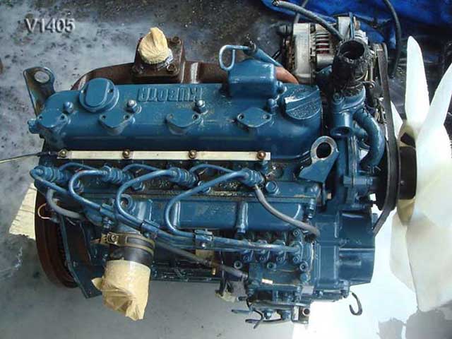 Used Diesel Engine KUBOTA V1405