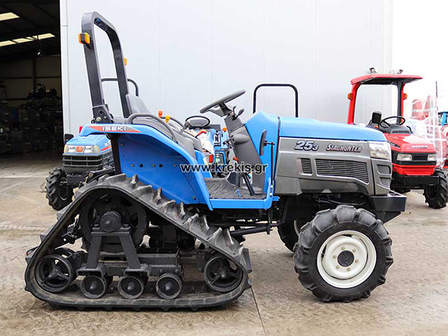 Τρακτέρ με φρέζα ISEKI SIAL HUNTER 253