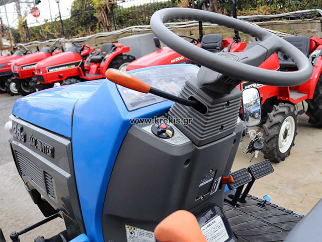 Τρακτέρ με φρέζα ISEKI SIAL HUNTER 253