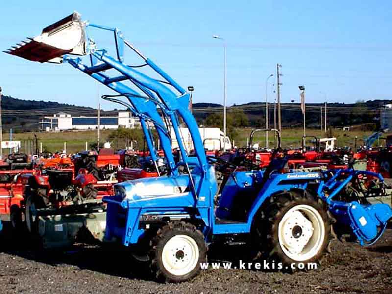 Τρακτέρ με φρέζα ISEKI TA255FL
