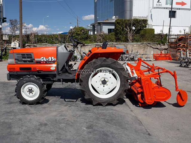 Τρακτέρ με υδραυλικό τιμόνι Ρεβέρσα KUBOTA GL 23