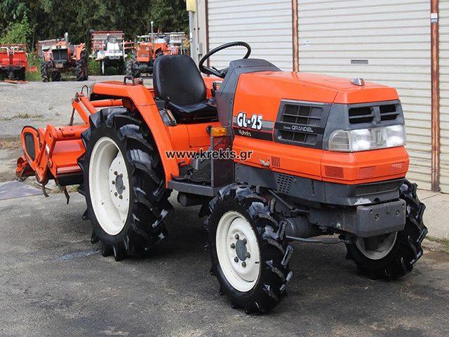 Τρακτέρ με φρέζα KUBOTA GRANDEL GL-25