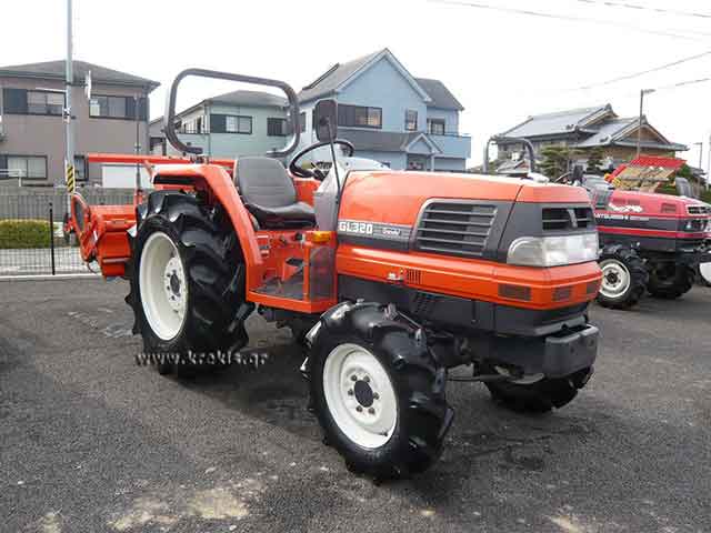 Τρακτέρ με φρέζα KUBOTA GL 320