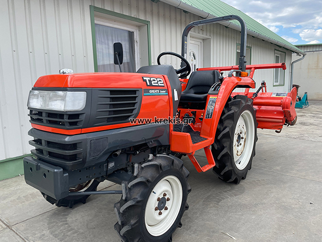 Τρακτέρ με φρέζα KUBOTA T 22D