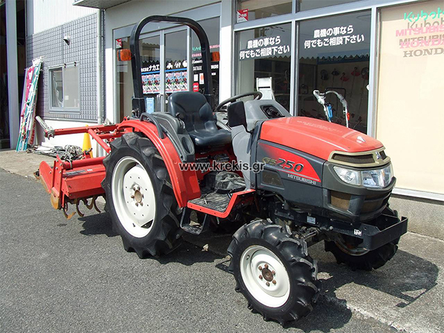 Τρακτέρ με φρέζα Mitsubishi GS250