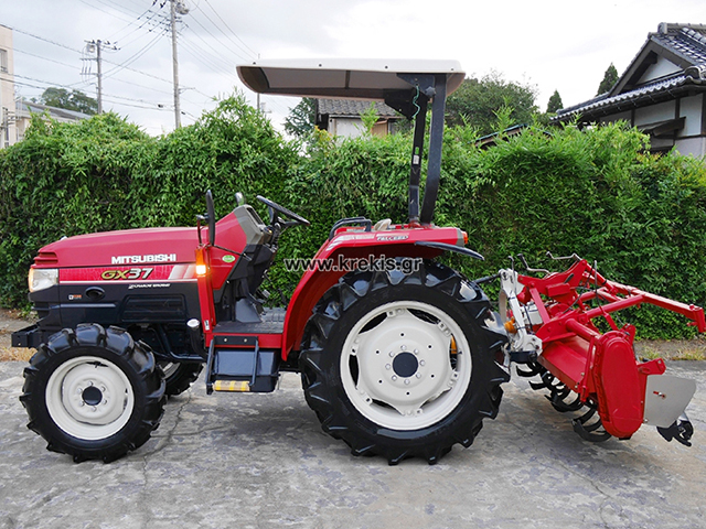 Τρακτέρ με φρέζα Mitsubishi GX37