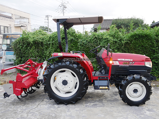 Τρακτέρ με φρέζα Mitsubishi GX37