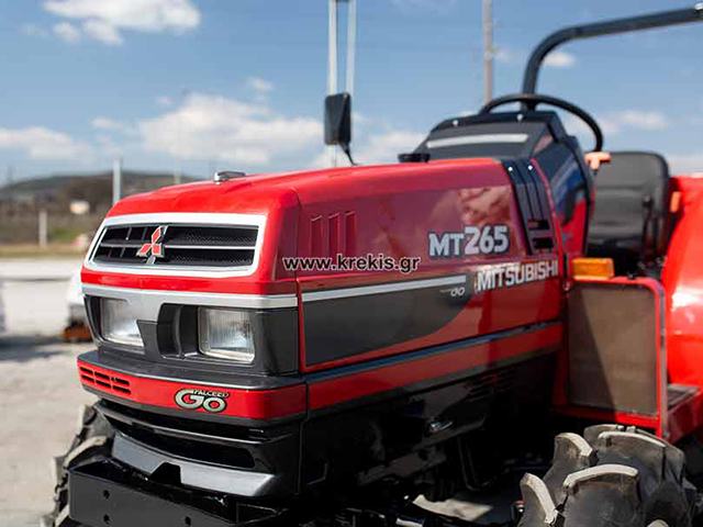 Τρακτέρ με φρέζα Mitsubishi MT265