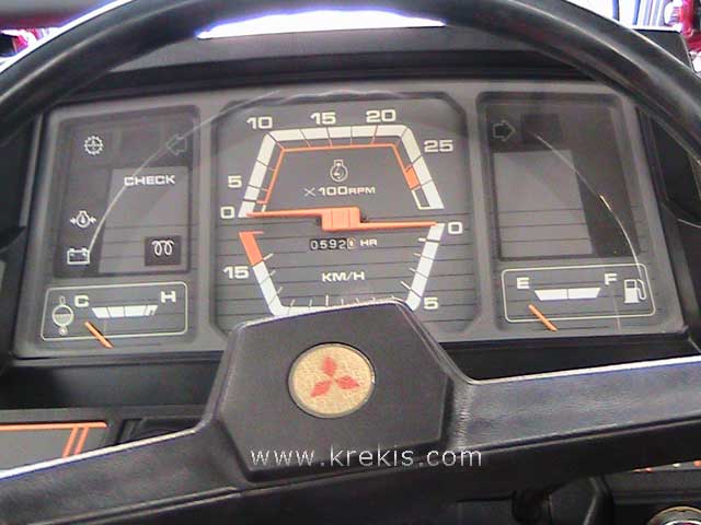 Καντράν Ώρες λειτουργίας του Mitsubishi MT26D