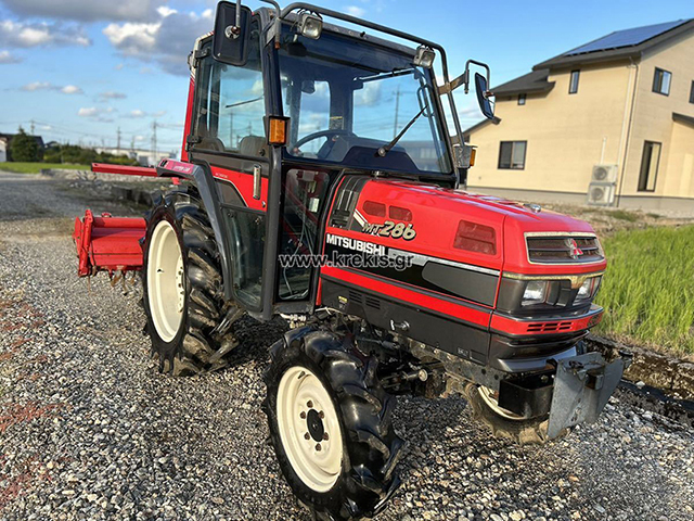Τρακτέρ με φρέζα Mitsubishi MT 286