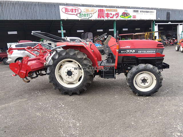 Τρακτέρ με φρέζα Mitsubishi MT338