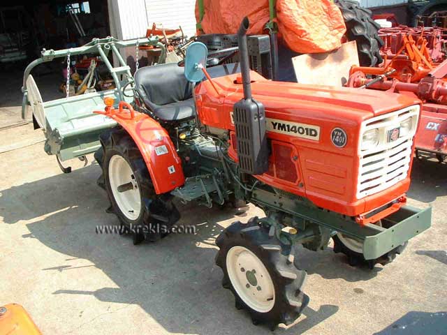 Τρακτέρ με φρέζα YANMAR YM1401